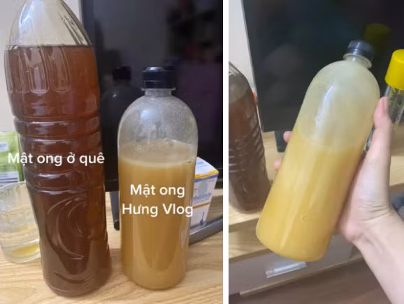 Đồng thời trên MXH có không ít người đem so sánh mật ong chất lượng và kém chất lượng của Hưng Vlog. Điều này làm không ít khách hàng đã từng mua phải mật ong của Hưng Vlog phải hoang mang, lo lắng.