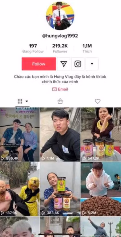 Và cũng trong thời điểm này, Hưng Vlog cũng đã xoá hết những video liên quan đến mật ong hoa vải trên kênh của mình.