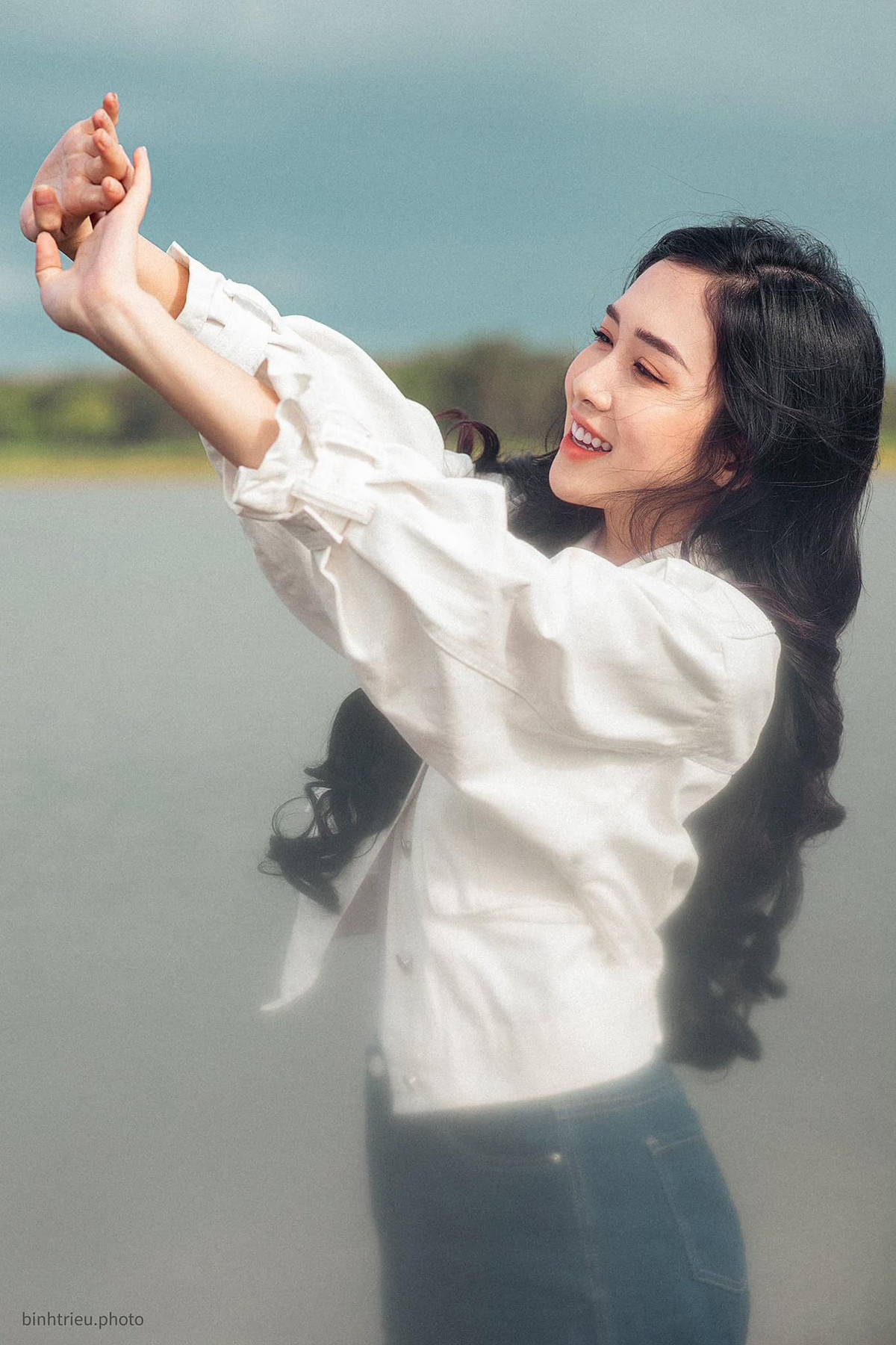 Trở thành MC của đài VTV từ năm 18 tuổi, Ngô Thị Mỹ Chi khiến nhiều người ngưỡng mộ.