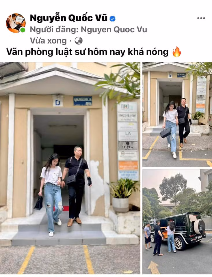 Để sự việc không bị đẩy đi quá xa, vợ chồng cô đã đến gặp luật sư để kiện những người đã tung tin thất thiệt.