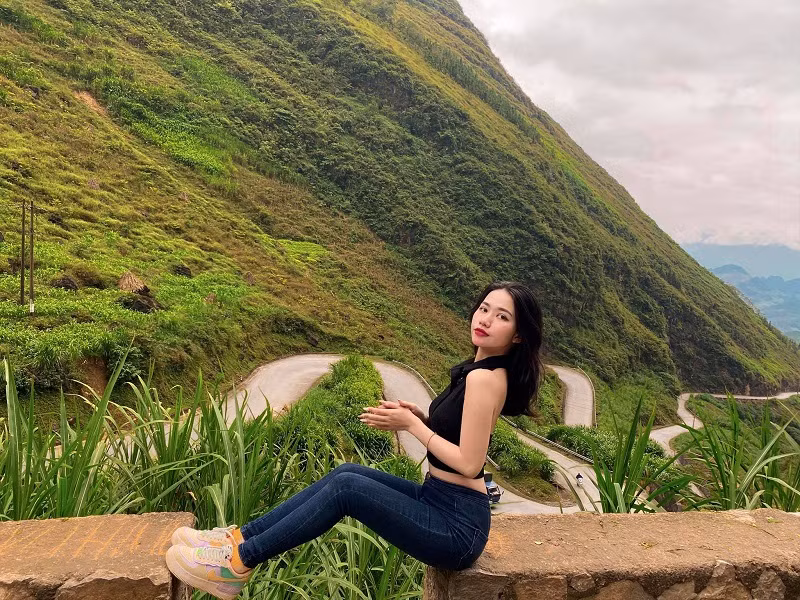 Bên cạnh những điểm check in đẹp, an toàn, ở đâu đó trên đất Hà Giang còn xuất hiện những điểm check in nguy hiểm, tiềm ẩn ảnh hưởng đến tính mạng. Ảnh: Internet