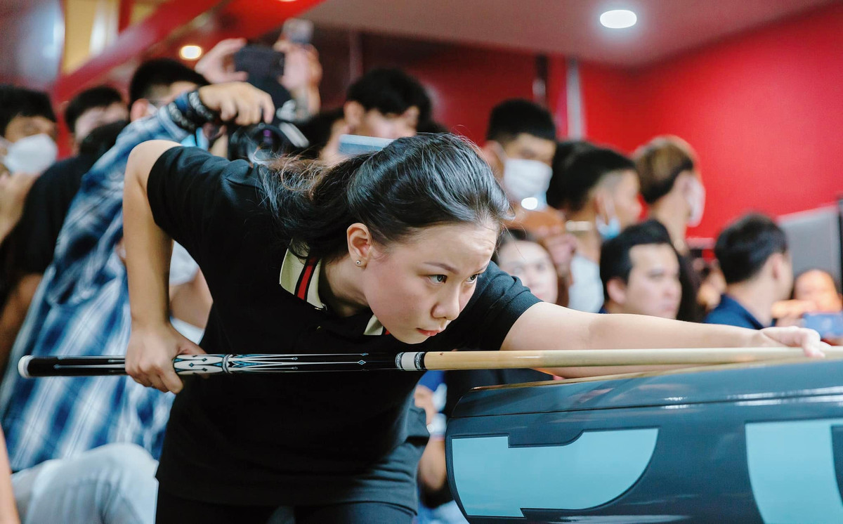 Cô gái trẻ đã chứng tỏ được năng khiếu của mình khi từng lọt vào tốp 8 tay cơ nữ hay nhất Việt Nam năm 2015 và 2016.