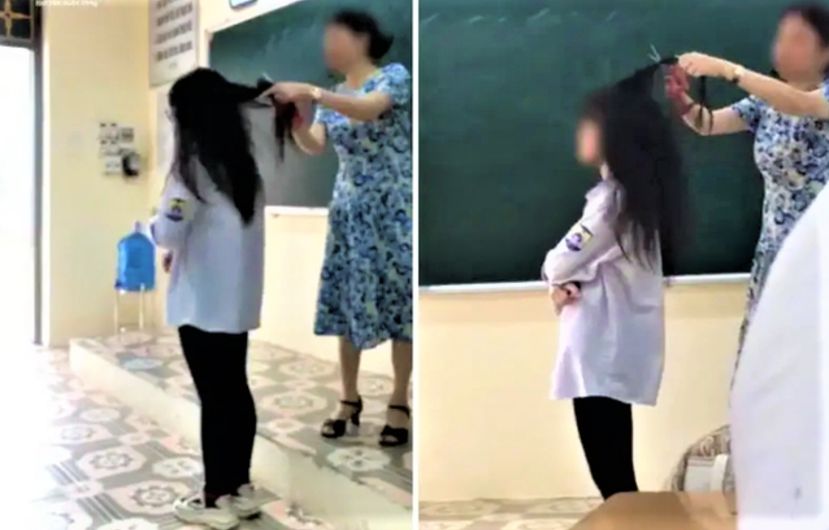 Nu giao vien tat hoc sinh: Muon kieu hinh phat khien du luan “day song“-Hinh-2