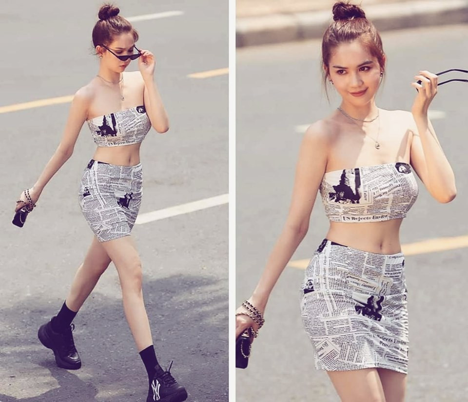 Dù không còn vòng eo 56 cm nhưng đổi lại cô nàng sở hữu vòng 3 gợi cảm, hút mắt.