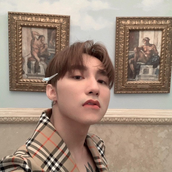 Nam ca sĩ chia sẻ: "Có quá nhiều cảm xúc khi nhìn vào những bức hình này. Một quãng thời gian quá dài từ lúc sáng tác, cho đến lúc hoàn thành audio, cho đến lúc tìm ekip, cho đến lúc contact với những special guests, cho đến lúc sang Mỹ, cho đến lúc hoàn thành những cảnh quay, cho đến lúc đi về lại Việt Nam, cho đến lúc gửi qua gửi lại những bản drafts đầu tiên từ Hàn qua Việt Nam rồi chỉnh sửa các kiểu, cho đến lúc hoàn thành MV, cho đến lúc lên kế hoạch plan và cho đến lúc ra mắt "Hãy trao cho anh".