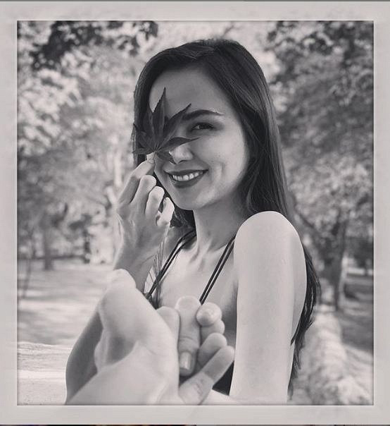 Diem Huong khoe anh nam tay “trai la” giua tin ly hon