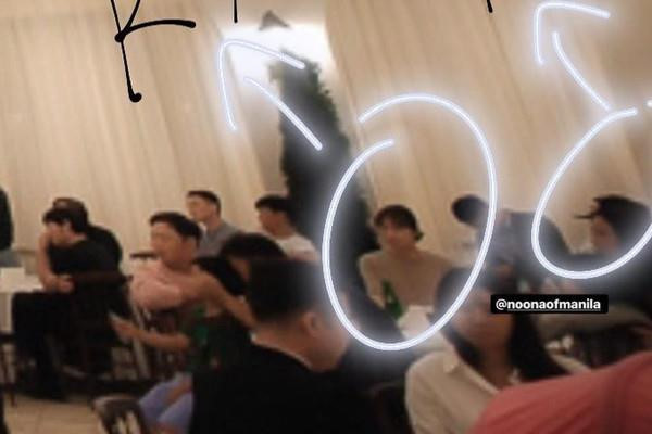 Sau đó, hình ảnh cặp sao Hậu duệ mặt trời tham dự tiệc cưới một người bạn nhưng không ngồi cạnh nhau được lan truyền trên mạng xã hội. Một số trang mạng Trung Quốc tiếp tục đưa tin Song Hye Kyo muốn ly hôn do phát hiện chồng ngoại tình. Người thứ ba được cho là một stylist thân cận với hai ngôi sao.