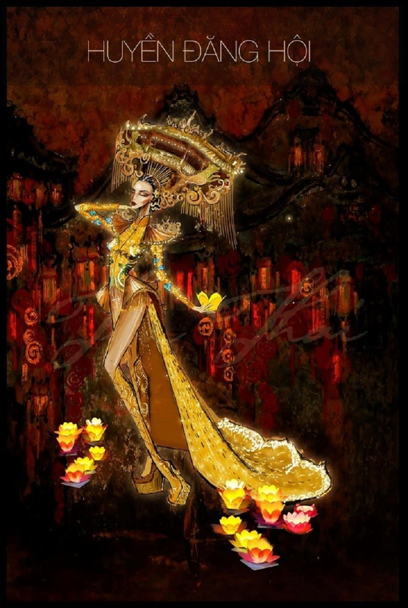 Kieu Loan doi chua Cau, linh vat cho khi va 2.000 den led di thi-Hinh-2