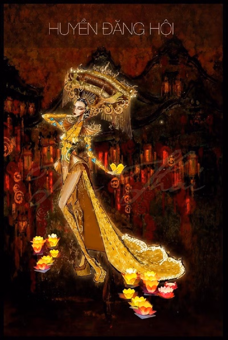 Kieu Loan doi chua Cau, linh vat cho khi va 2.000 den led di thi-Hinh-2