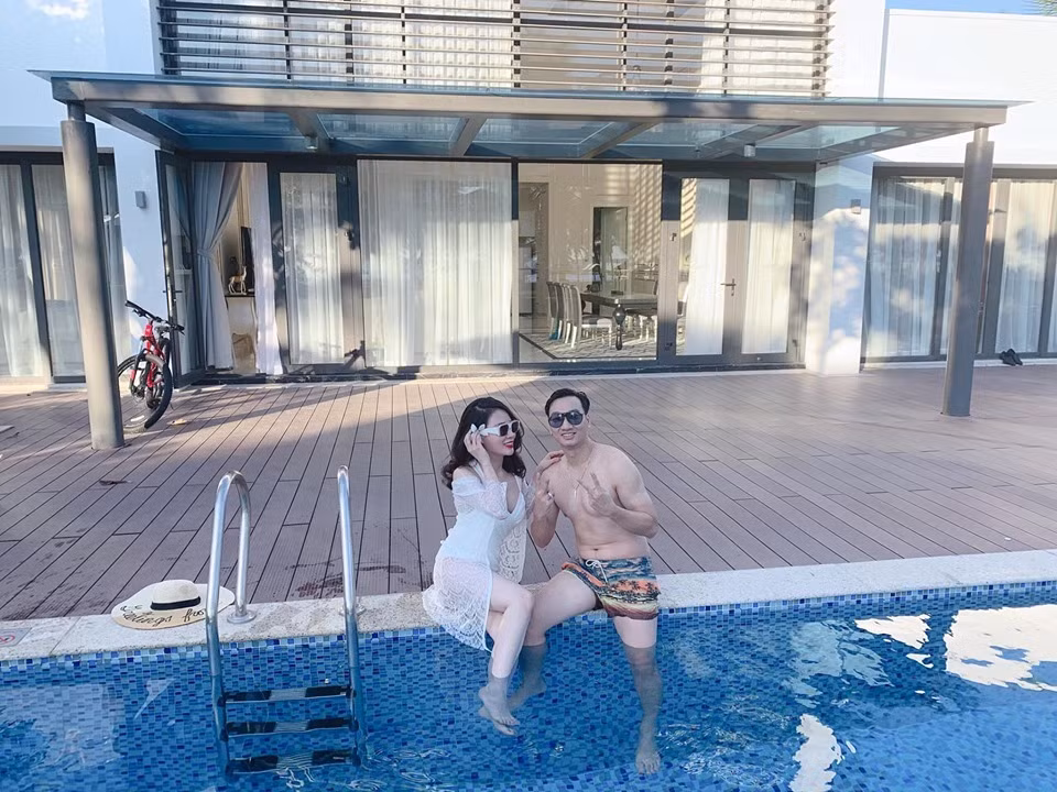 Vo MC Thanh Trung mang thai sau 2 nam ket hon-Hinh-2