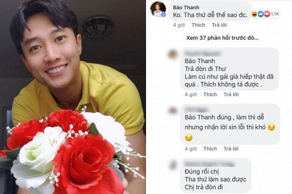 Quoc Truong bi Bao Thanh va fan cho 