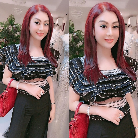 Nhìn hình ảnh này, khó ai có thể ngờ rằng Lâm Khánh Chi đã ngoài 40 tuổi.