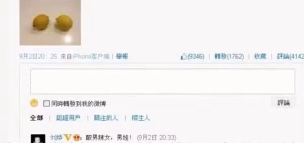 Động thái này của Lưu Diệp dường như đang xác nhận cô bạn thân có bầu lần thứ hai, trêu chọc cô thích ăn chua nên chắc đó là con trai. Tuy nhiên, cho đến bây giờ Triệu Vy vẫn không hề hồi đáp lại chuyện này.