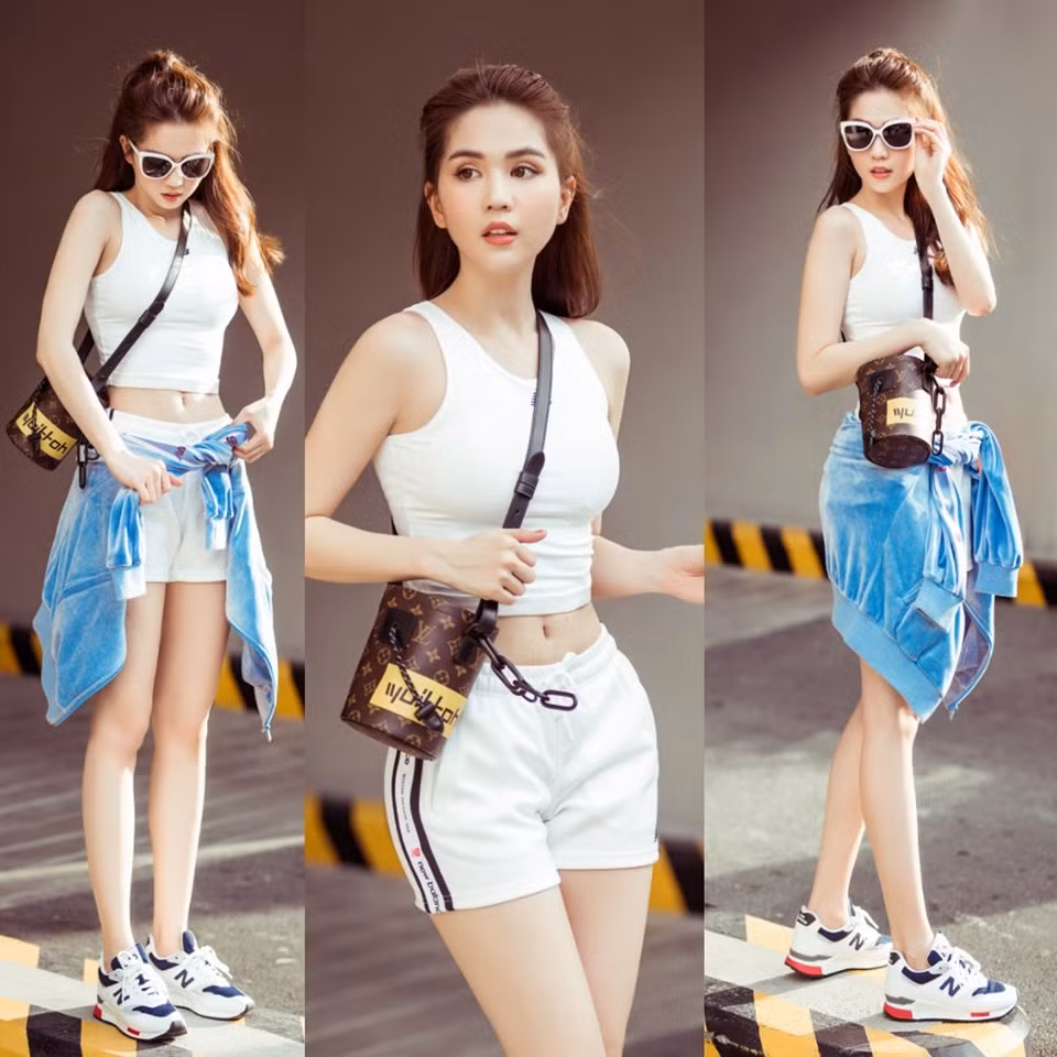 Không chỉ thản nhiên trước những khen chê của dư luận, người mẫu Ngọc Trinh còn lấy làm hài lòng khi mục đích diện sốc gây chú ý của cô đã thành công.