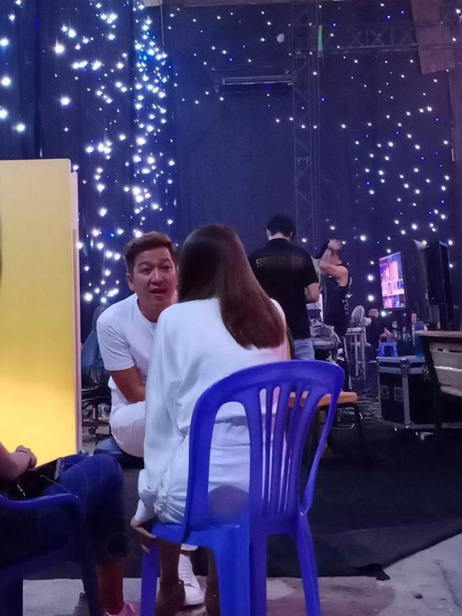 Vo chong Truong Giang - Nha Phuong tinh tu tai truong quay-Hinh-2