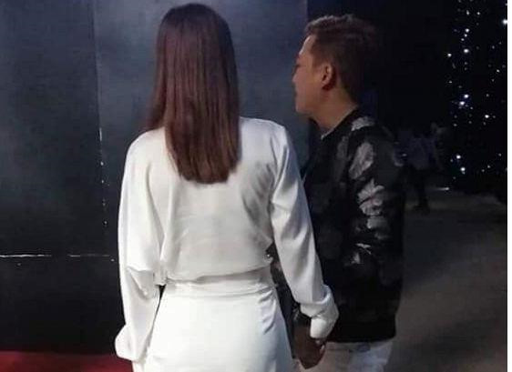 Vo chong Truong Giang - Nha Phuong tinh tu tai truong quay