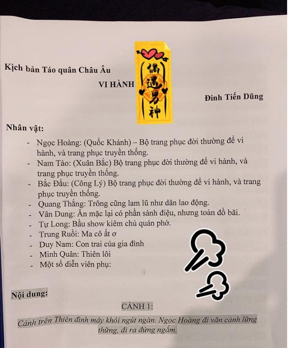 "Thiên Lôi" Minh Quân hé lộ kịch bản Táo Quân 2020.