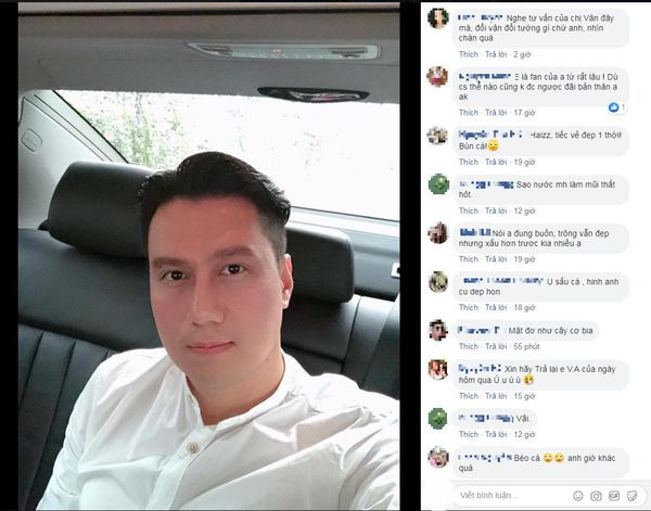 Mới đây trên trang cá nhân của mình Việt Anh lại tiếp tục thu hút sự chú ý khi đăng tải một tấm ảnh selfie cận mặt và tiết lộ đang tham gia một dự án phim mới. Nam diễn viên chia sẻ: “Sự thật phía sau một chiếc ảnh. Quay mà mưa thì thôi rồi! 15 năm kể từ chạy án và sau 15 năm lại có một phiên bản chạy án mới”. Có thể thấy sau 2 tháng 'dao kéo' thì những đường nét trên gương mặt của Việt Anh vẫn cứng đơ. Phần mũi của nam diễn viên to bành, trong khi phần gò má thì thiếu tự nhiên khiến gương mặt to ra và trông già hơn so với trước kia.