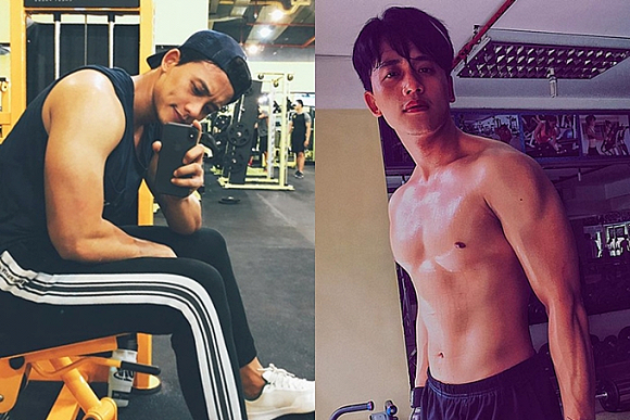 Giờ nam diễn viên đã thay đổi hoàn toàn với thân hình cơ bắp cùng vẻ ngoài cực nam tính.