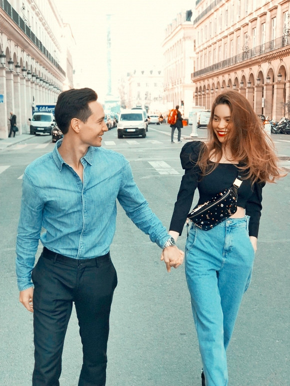 Ho Ngoc Ha - Kim Ly ky niem hai nam yeu nhau, fan giuc cuoi-Hinh-4