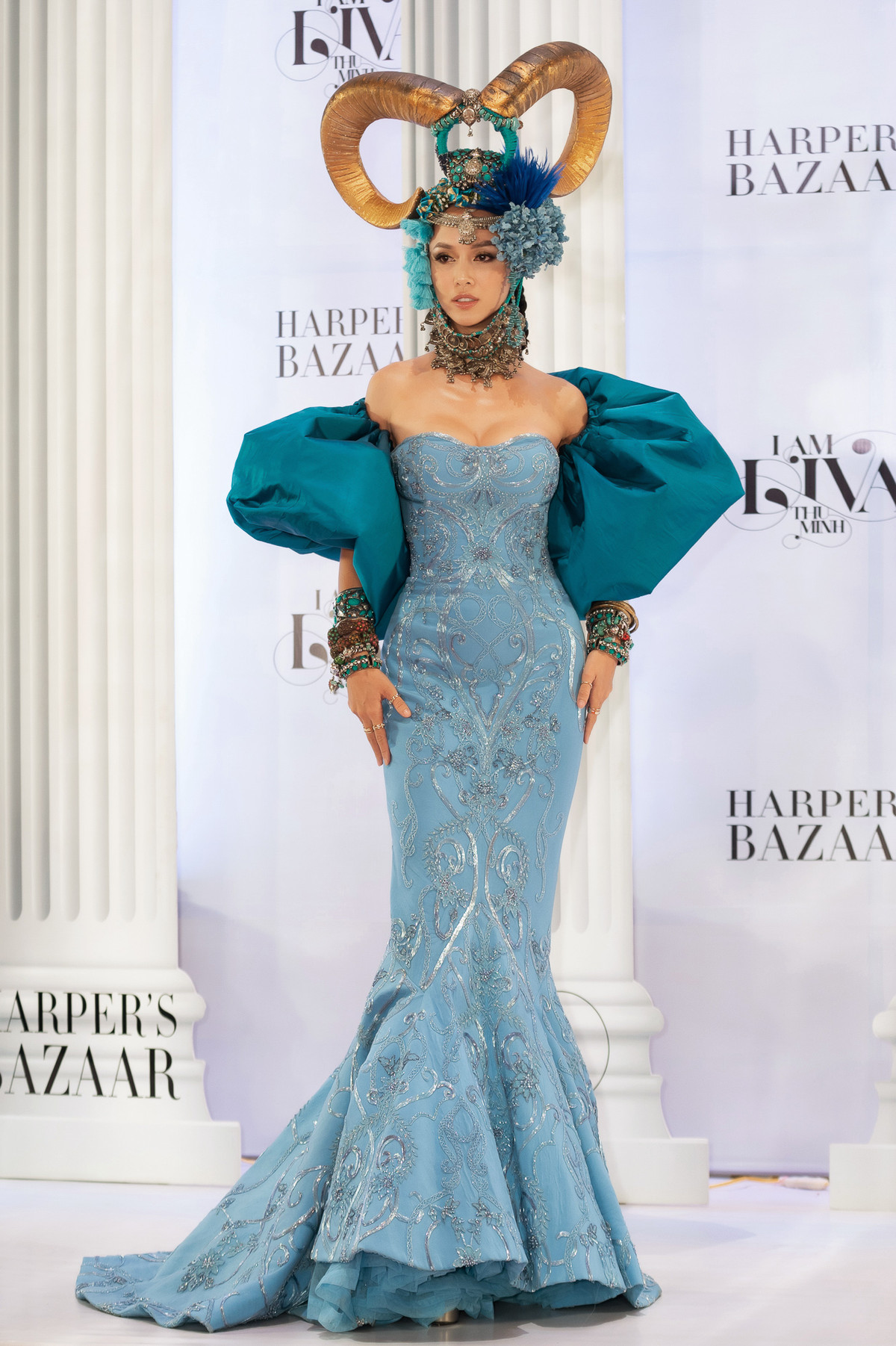 Với sự sáng tạo của mình, Vũ Ngọc Anh nhận giải “Nổi loạn nhất” trong đêm nhạc "I am Diva" của ca sĩ Thu Minh.