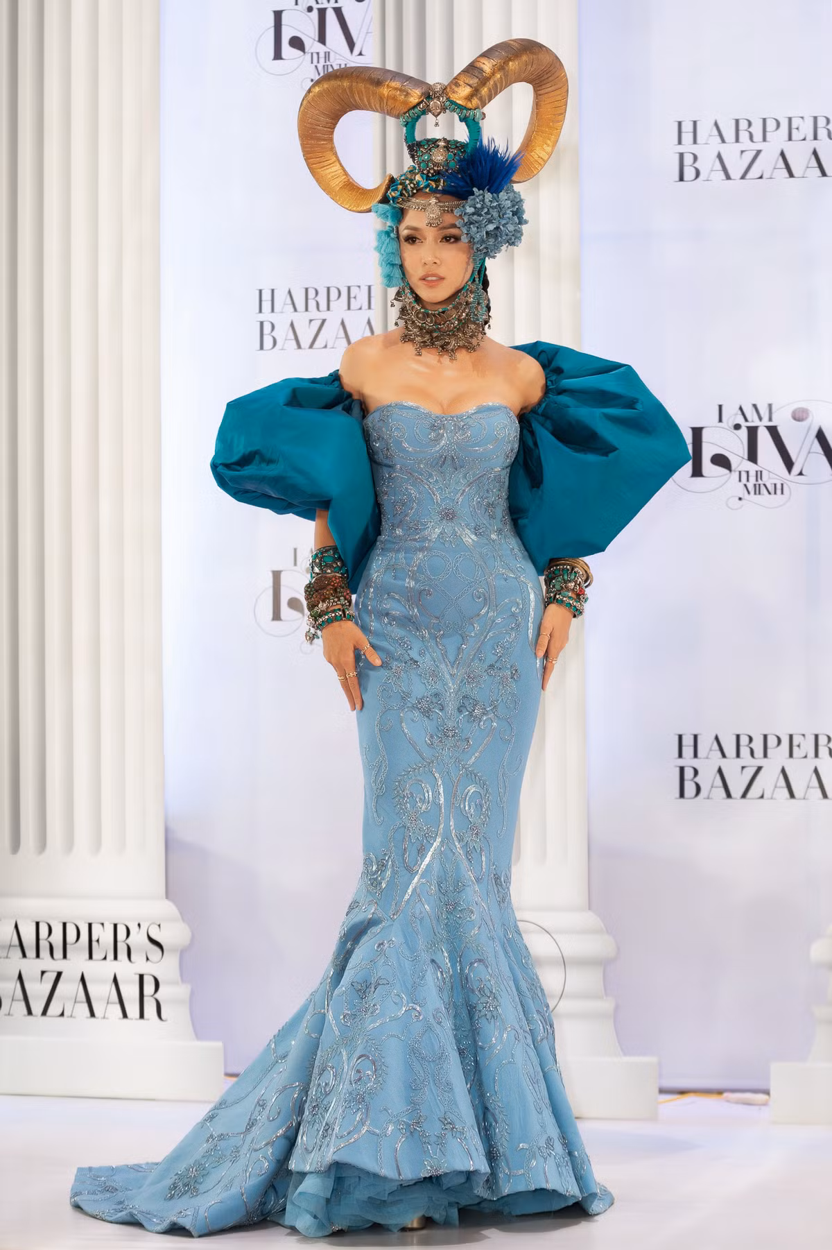 Với sự sáng tạo của mình, Vũ Ngọc Anh nhận giải “Nổi loạn nhất” trong đêm nhạc "I am Diva" của ca sĩ Thu Minh.