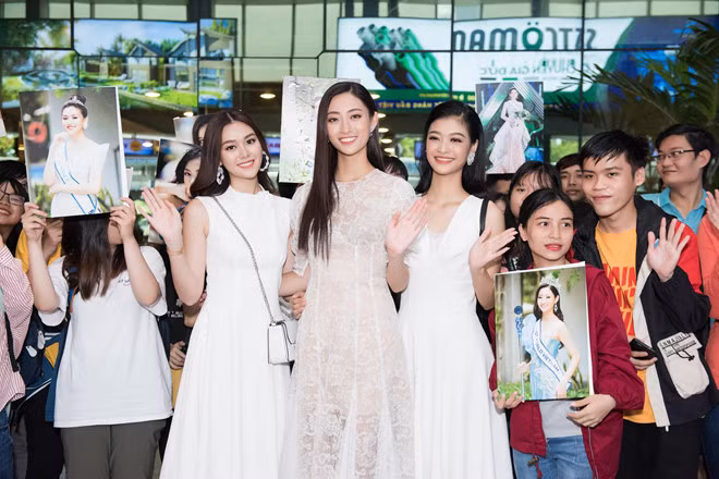 Đại diện của ban tổ chức cho biết tân hoa hậu cảm thấy hồi hộp trước tình cảm của khán giả dành cho mình. Trước đó, trên mạng xã hội có tin đồn Lương Thùy Linh mua giải nhưng cô gái đến từ Cao Bằng khẳng định: "Tôi nhận được sự ủng hộ của nhiều người nên liệu có cần phải mua giải?".