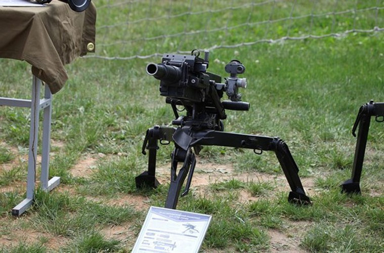 Súng có thể bắn theo 3 chế độ: phát một, loạt ngắn 5 viên hoặc loạt dài 10 viên.