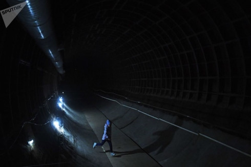 Một phần của hệ thống liên lạc trong bảo tàng Vault-703.