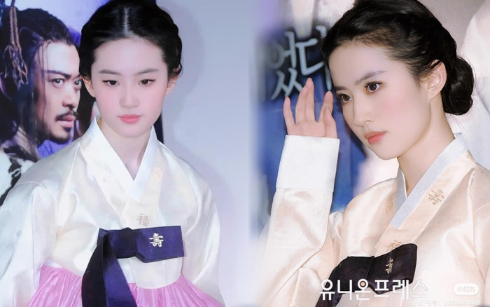 Netizen dành nhiều lời khen cho Lưu Diệc Phi bên hanbok:Lưu Diệc Phi có nét đẹp mỹ nhân truyền thống nên mặc mấy đồ này đẹp ghê; Danh xứng với thực, đúng là thần tiên tỷ tỷ; Lưu Diệc Phi lúc trẻ nhan sắc đúng 'đỉnh chóp'; Ảnh không chỉnh cũng xinh, chỉnh xong xinh xuất thần; Kể ra visual Lưu Diệc Phi bây giờ không khác mấy, chỉ là lúc đó diện hanbok trông bay bổng nhẹ nhàng.