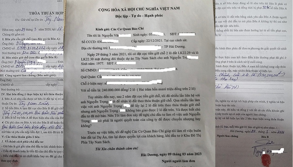 Nhieu to giac lua dao khi coc tien mua dat du an KDC phia Tay Nam Sach-Hinh-2