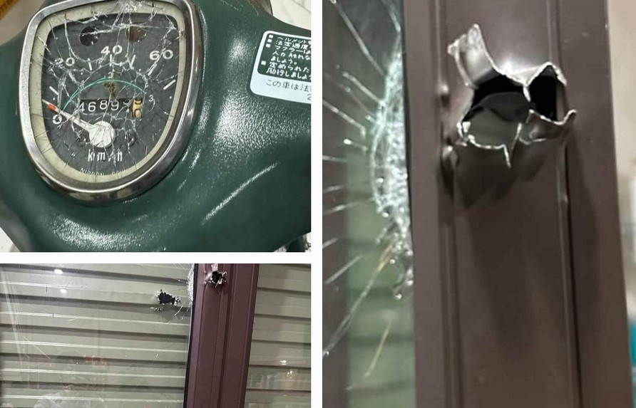 Rất may, không có ai bị thương trong vụ nổ súng kể trên.