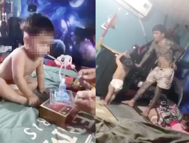 Vụ bé trai 3 tuổi nghi bị ép hút ma túy: Trách nhiệm của người mẹ? Vu be trai 3 tuoi nghi bi ep hut ma tuy: Trach nhiem cua nguoi me?