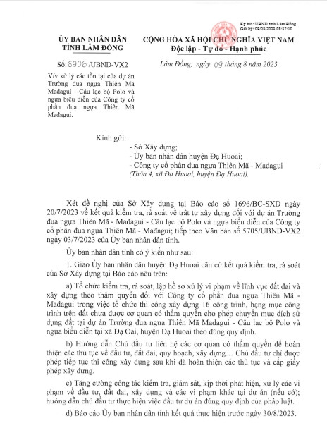 Hồ sơ Cty đua ngựa Thiên Mã - Mađagui xây chui 16 công trình - Hình 3 Ho so Cty dua ngua Thien Ma - Madagui xay chui 16 cong trinh-Hinh-3