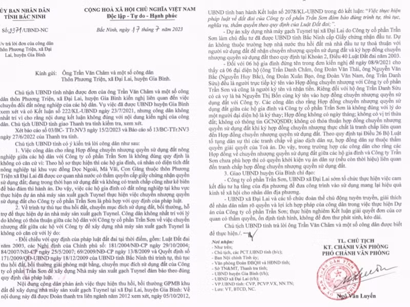 Bac Ninh: Dan to Cong ty Tran Son “ho bien” dat nong nghiep thanh dat o-Hinh-6