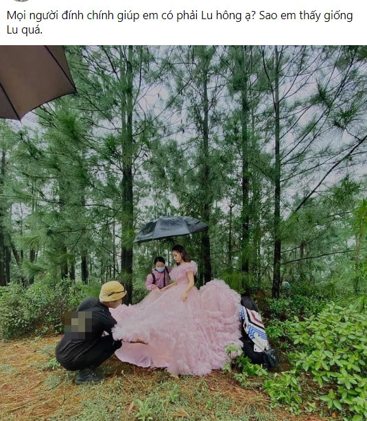 Mới đây bạn gái cũ Quang Hải gây chú ý trước thông tin theo chồng bỏ cuộc chơi khi xuất hiện một vài hình ảnh một cô gái được cho là Nhật Lê đang chụp ảnh cưới tại Đà Lạt. Ảnh: Facebook