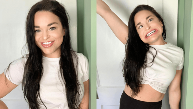 Samantha chia sẻ, lần gần nhất cô đo kích thước khuôn miệng của mình là rộng gần 90 cm và chiều dài 10,16 cm.