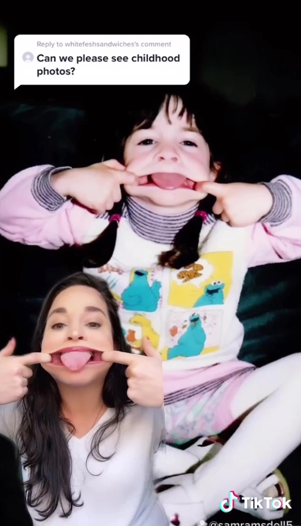 Ngày nhỏ và hiện tại của cô gái đặc biệt này.