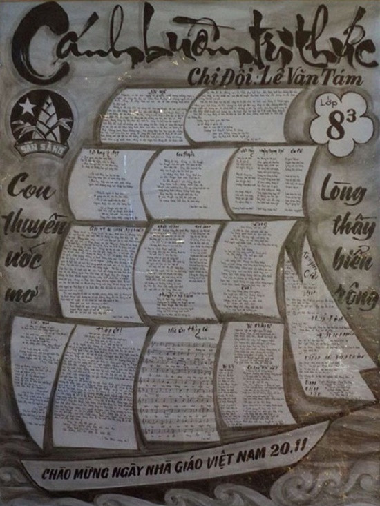 Báo tường thường sẽ theo chủ đề tri ân thầy cô giáo. Nội dung và cách trình bày của tờ báo tường sẽ do các chi đoàn tự sáng tạo rồi vẽ, mang đi dự thi.