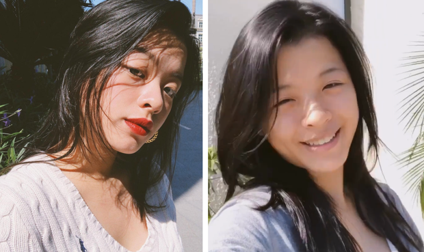 Hình ảnh nhan sắc chưa được make up khiến nhiều người cảm thấy khá bất ngờ vì sự khác biệt giữa Hồng Khanh trên mạng và đời thực.