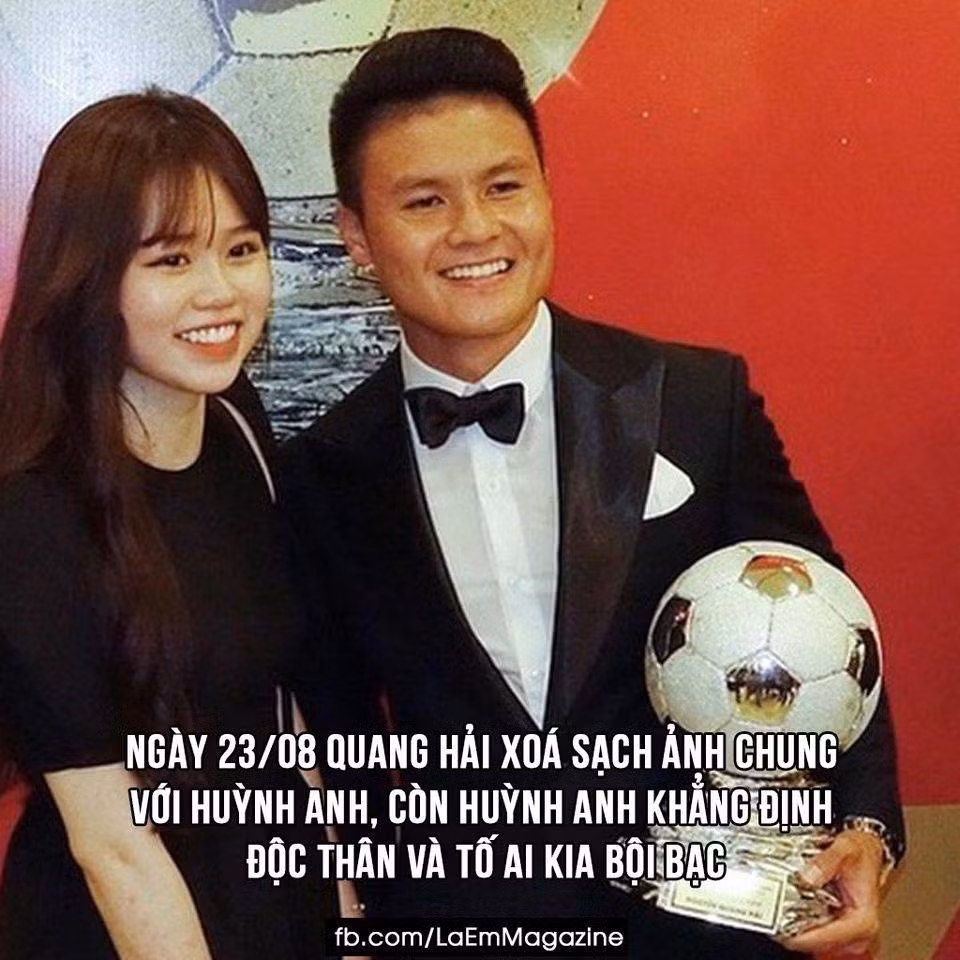 Không ít lần, nàng WAGs gỡ rồi đặt lại trạng thái hẹn hò, xoá rồi lại đăng ảnh hạnh phúc cùng bạn trai. Thậm chí, cư dân mạng còn khá "chóng mặt" trước cường độ giận dỗi của cặp đôi.