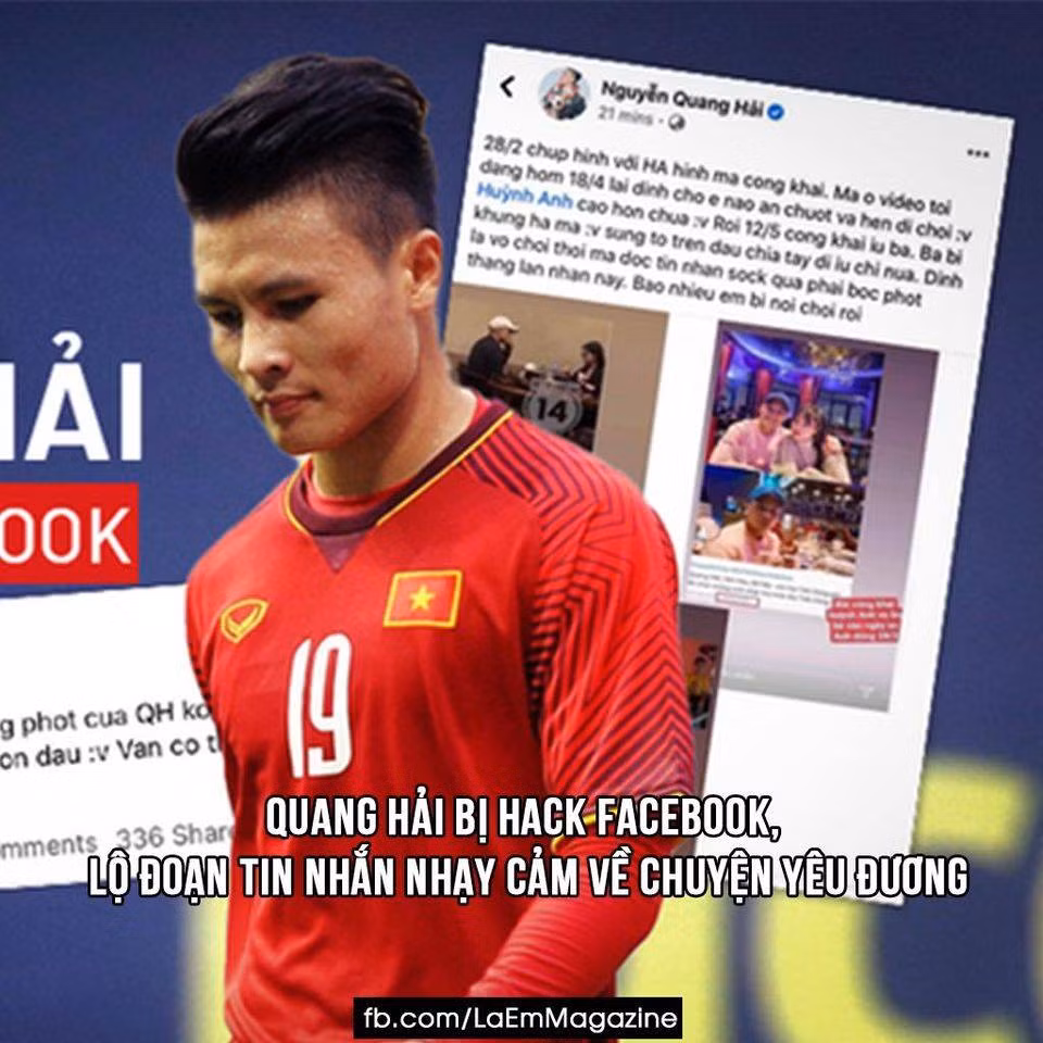 Từ scandal Quang Hải lộ tin nhắn riêng tư, trên MXH mới xuất hiện thêm nhiều tiếng lóng như "nhún nhảy Hồ Tây", "con Mẹc"...