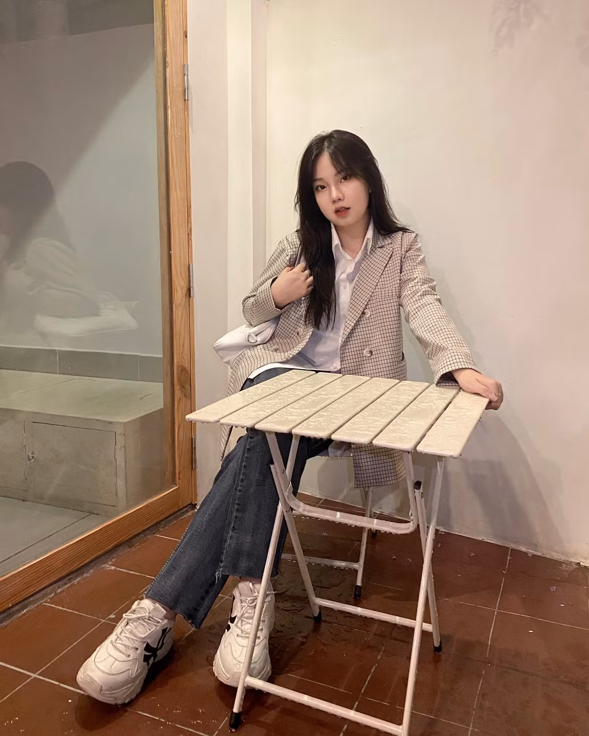 Hot girl Đà Nẵng được nhiều người nhận xét giống nữ diễn viên IU của Hàn Quốc.