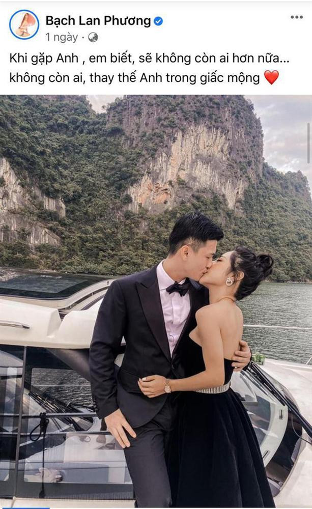 Bài đăng ngay lập tức thu hút hàng nghìn lượt thích. Mọi thông tin về Bạch Lan Phương - bạn gái mới của Huỳnh Anh nhanh chóng được dân mạng tìm kiếm.