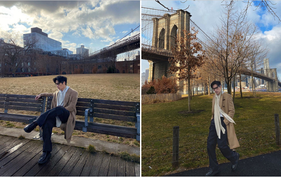 Phong cách thời trang của mỹ nam này cũng gây chú ý không kém thân hình cường tráng của anh.