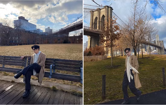 Phong cách thời trang của mỹ nam này cũng gây chú ý không kém thân hình cường tráng của anh.