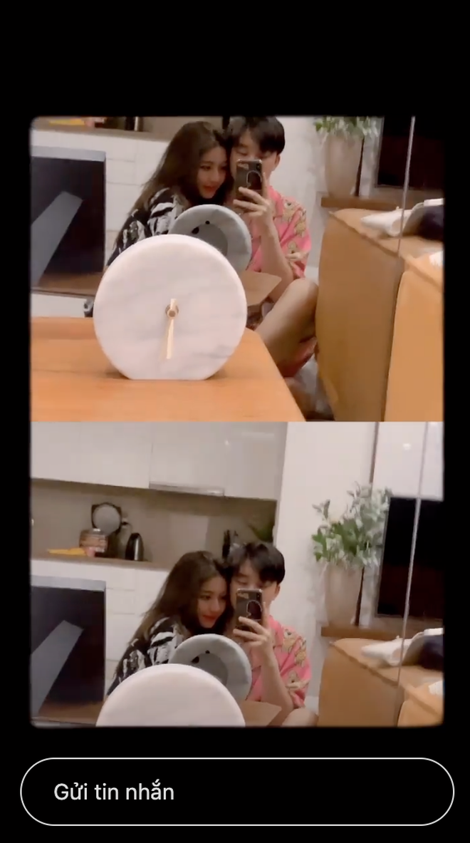 Người yêu của Bâu cũng tỏ ra vô cùng ngọt ngào khi luôn nhắc đến bạn gái với đầy sự yêu thương, trân trọng trên MXH.