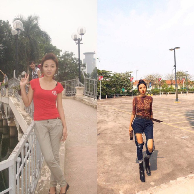 Sau nhiều năm có khi nhìn lại những bức ảnh ngày xưa của mình, chính chủ nhân của chúng cũng phải bất ngờ.