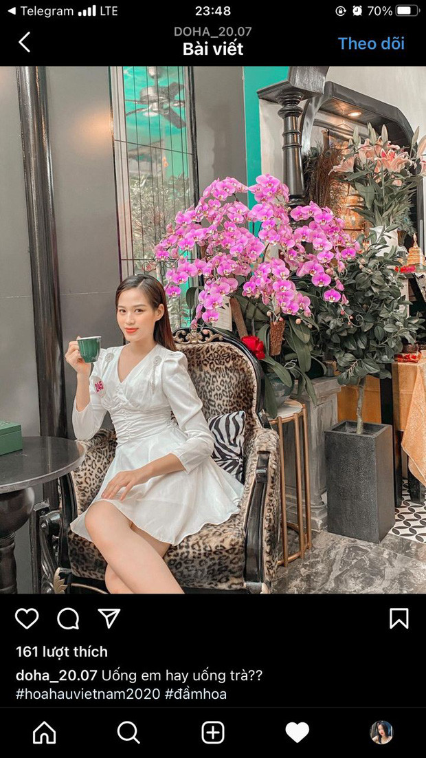 Tân Hoa hậu Việt Nam sở hữu đôi chân dài 1m11 đẹp hút hồn.