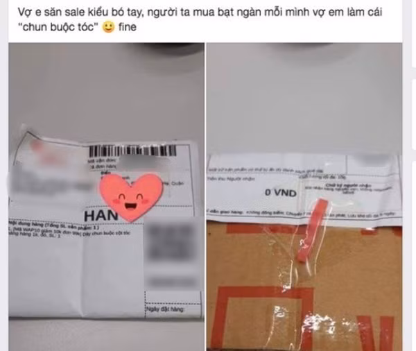 Với những tín đồ mua hàng online thì đặc biệt không thể bỏ qua đợt săn sale 11/11 vừa qua. Thế nhưng không phải cứ bỏ công ra săn sale là có thể mua được món hàng như ý. Điển hình như trường hợp này khi có người mua một bộ chun buộc tóc với giá khuyến mại 1.000 đồng nhưng đến khi nhận được lại chỉ là một chiếc chun buộc tóc bé xíu của trẻ con.